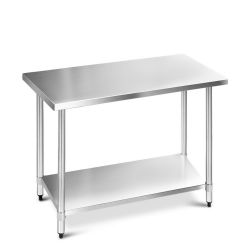 Cefito 1219x610mm Stainless Steel Kitchen Bench 304