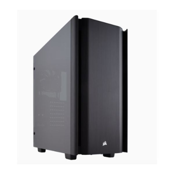 CORSAIR Obsidian 500D ATX Tempered Glass Case. USB 3.1 Type-C x 1, USB 3.1 x 2. 7 Expansion slots, up to 360mm Radiator, s