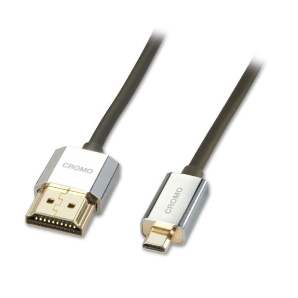 LINDY 1m Slim HDMI-Micro HDMI