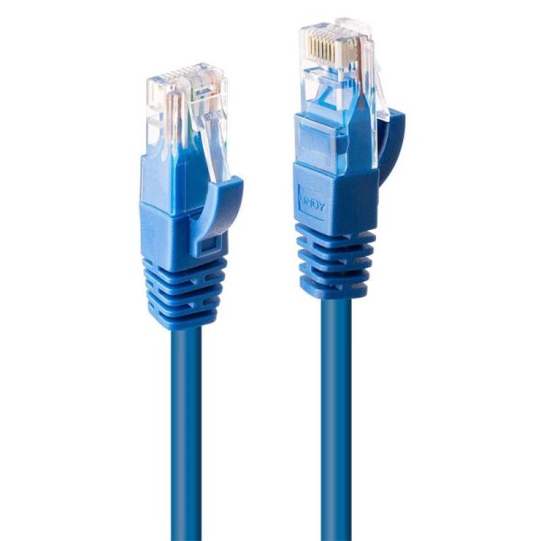 LINDY 10m CAT6 UTP Cable Blue