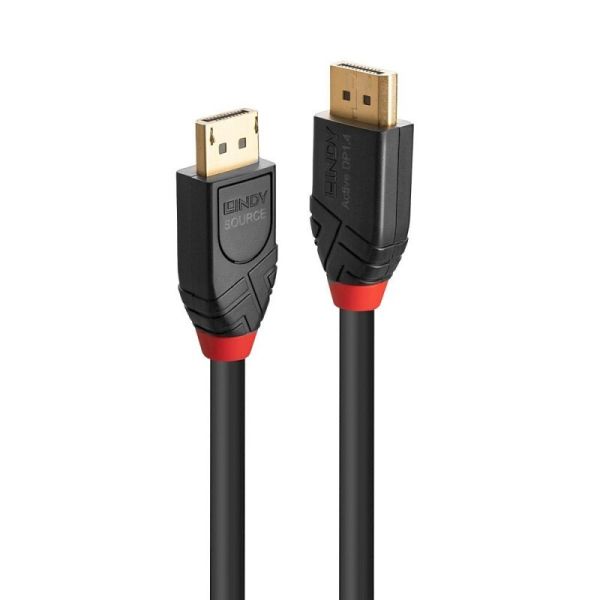 LINDY 7.5m Active DP 1.4 Cable