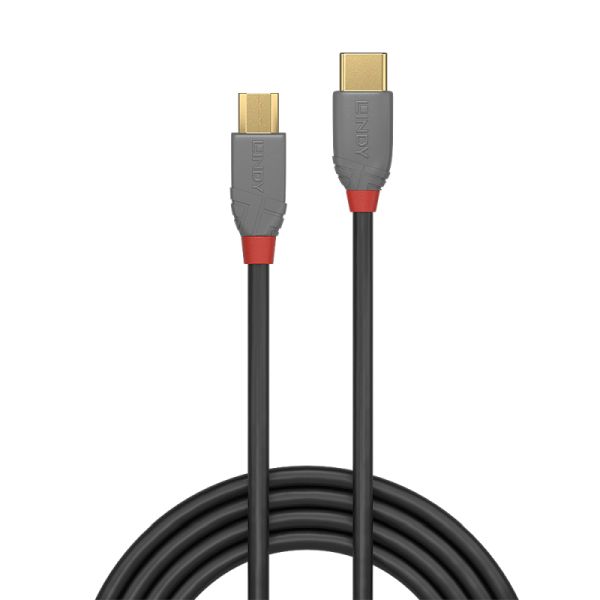 LINDY 1m USB2 C-Micro-B Cable