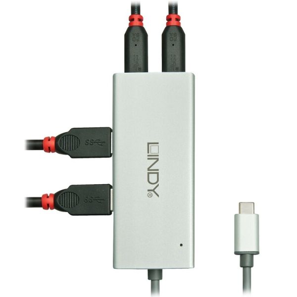 LINDY 4 Port USB-C Hub