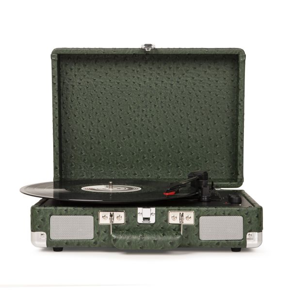 CROSLEY Crosley Cruiser Ostrich - Bluetooth Turntable & Record Storage Crate