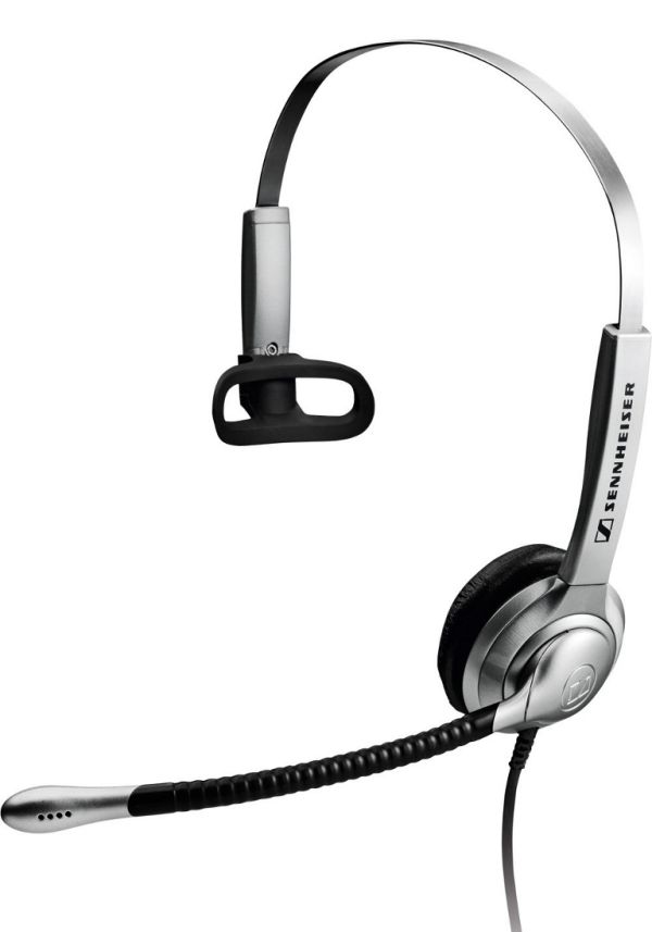 SENNHEISER Over the head, Narrow Band monaural headset, ultra noise cancelling mic, Activegard