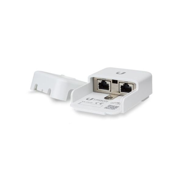 UBIQUITI Ethernet Surge Protector, engineered to protect any Power??over??Ethernet (PoE) or non??PoE device with connection speeds of up to 1 Gbps