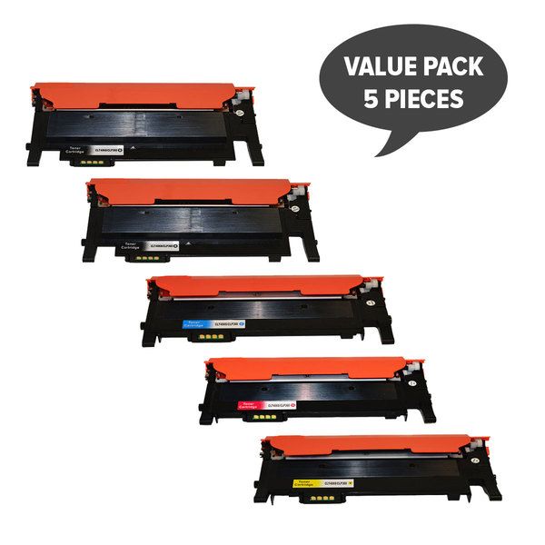 CLT-406 Premium Generic Colour Toner PLus EXtra Black Set