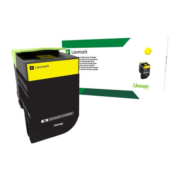 LEXMARK 708Y Yellow Toner