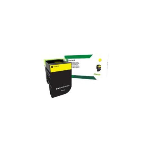 LEXMARK 808Y Yellow Toner