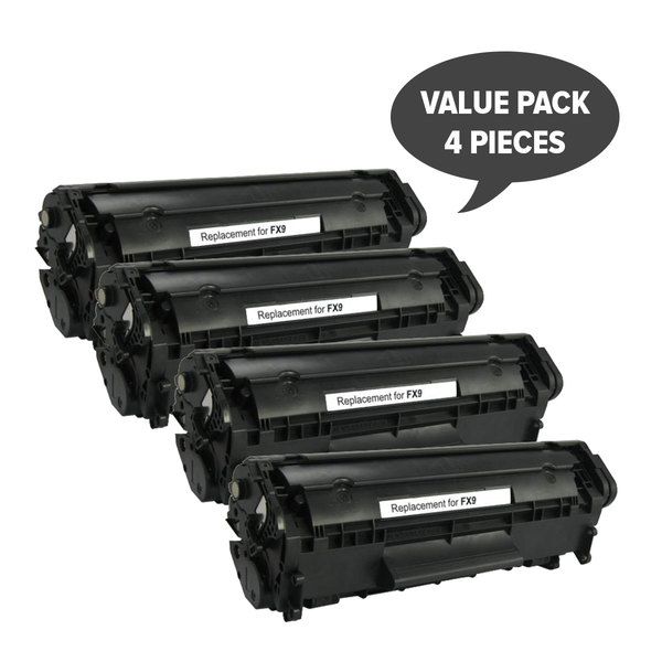 FX-9 Black Premium Generic Toner (Set of 4)