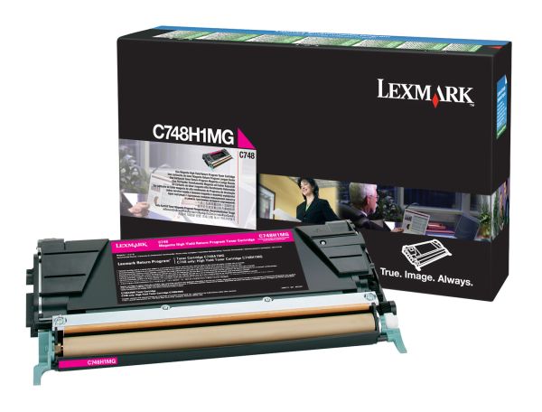 LEXMARK C748 MAGENTA HIGH YIELD 10K TONER RETURN PROGRAM