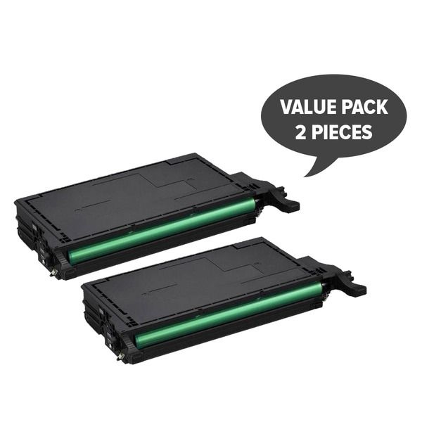 CLT-K508K Premium Generic Black Toner (Set of 2)