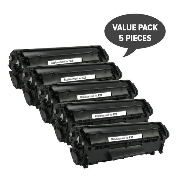 FX-9 Black Premium Generic Toner (Set of 5)