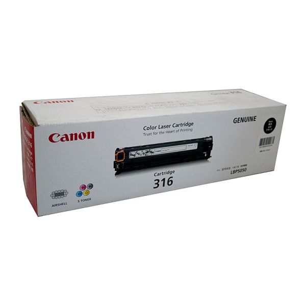 Canon CART316 Black Toner suits LBP5050Na