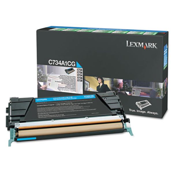 LEXMARK X748 CYAN HIGH YIELD 10K TONER RETURN PROGRAM