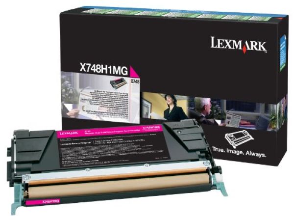 LEXMARK X748 MAGENTA HIGH YIELD 10K TONER RETURN PROGRAM