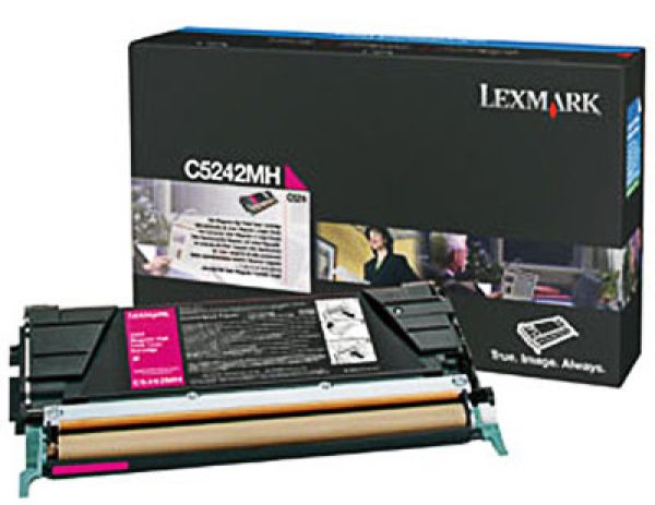 LEXMARK C524 C532 C534 MAGENTA HIGH YIELD TONER 5K