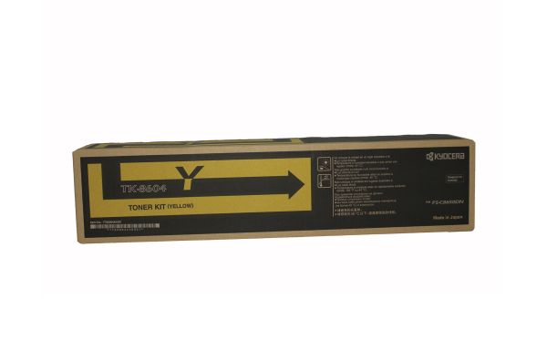 KYOCERA TK8604 Yellow Toner