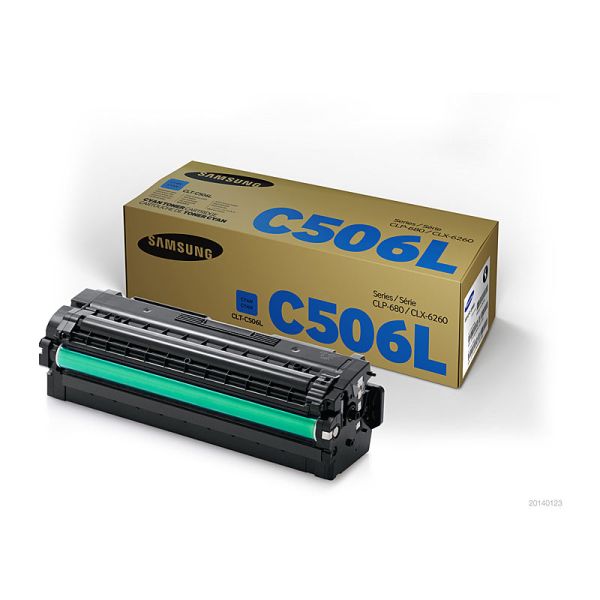 SAMSUNG CLTC506L Cyan Toner