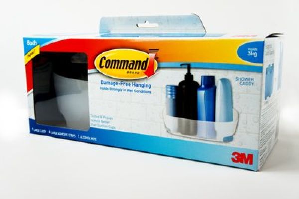 COMMAND Shower Caddy BATH11-ES