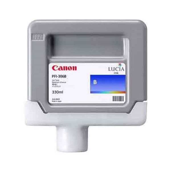 CANON PFI-306B LUCIA EX BLUE INK FOR IPF8300 IPF8400 - 330ML