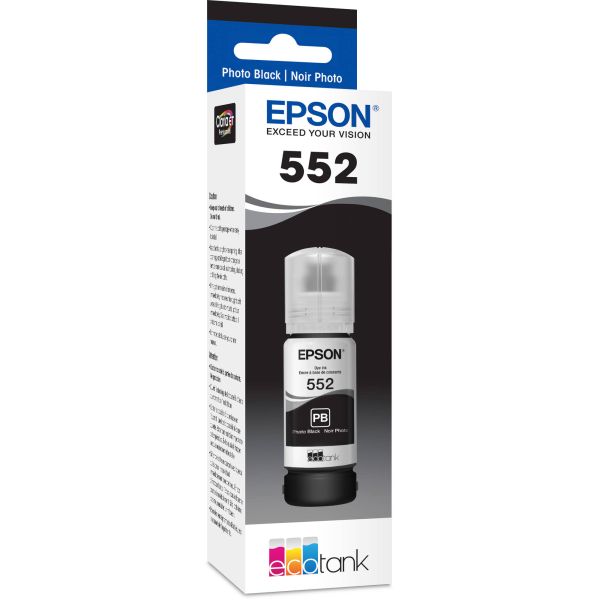 EPSON T552 Ph Black Eco Tank