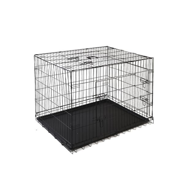 i.Pet 48 Dog Cage Crate Large Kennel 3 Doors