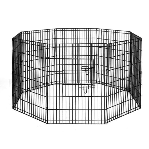 i.Pet 2x36 8 Panel Dog Playpen Pet Fence Exercise Cage Enclosure Play Pen