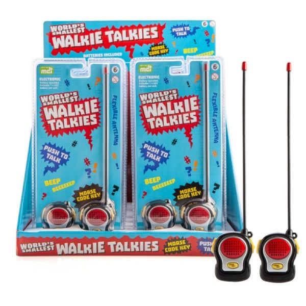 Worlds Smallest Walkie Talkies