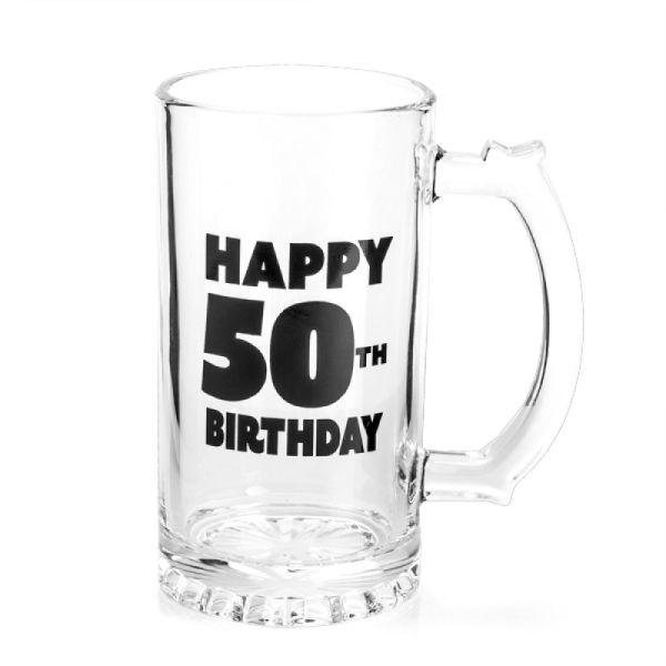 Happy 50th Birthday Beer Stein