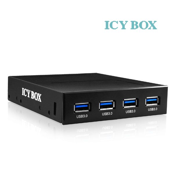 ICY BOX 3.5 Front Adapter with 4x USB 3.0 interface (IB-866)