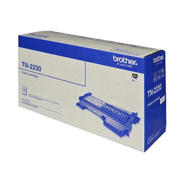 BROTHER TN-2230 Mono Laser Toner - Standard, HL-2240D/2242D/2250DN/2270DW, DCP-7060D/7065DN, MFC-7360N/7362N/7460DN/7860DW/7240, FAX-2950/2840