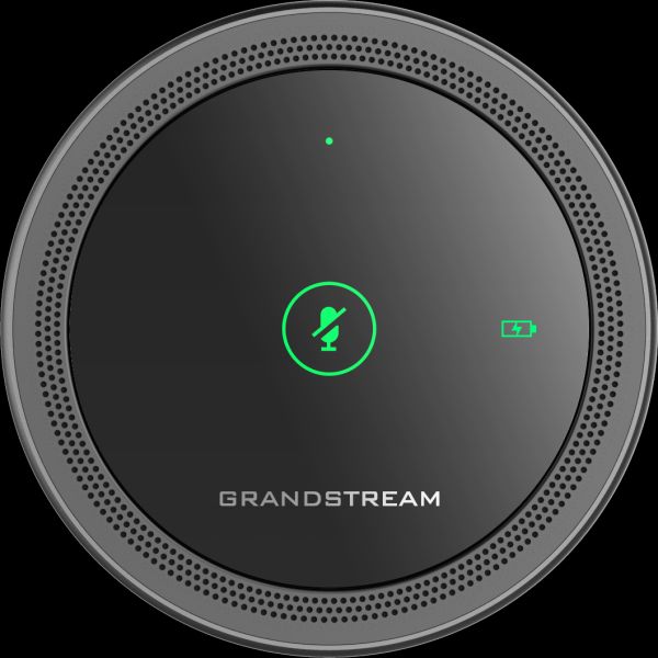 GRANDSTREAM GMD1208 Desktop Wireless Expansion Microphone, Bluetooth, 1500mA Li-ion Battery, 8 Omni Microphones, Opus