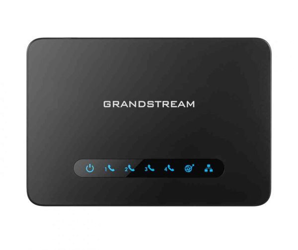 GRANDSTREAM HT814 FXS ATA, 4 Port Voip Gateway, Dual GbE Network