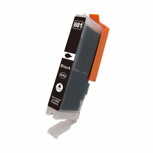 Premium Black Compatible Inkjet Cartridge Replacement for CLI-681BKXL