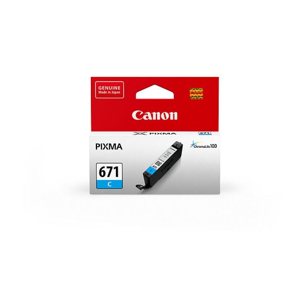 CANON CLI671 Cyan Ink Cartridge