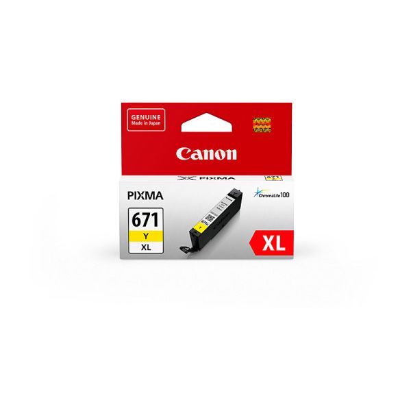 CANON CLI671XL Yellow Ink Cartridge