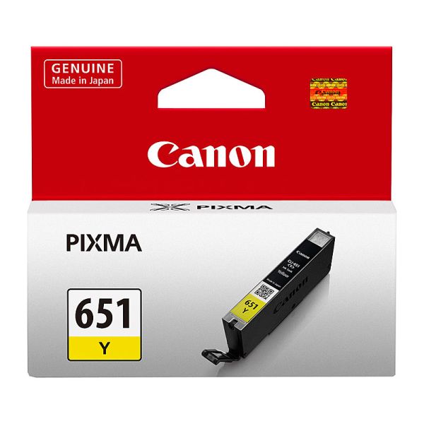 CANON CLI651 Yellow Ink Cartridge