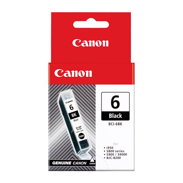 CANON BCI6B Black Ink Tank