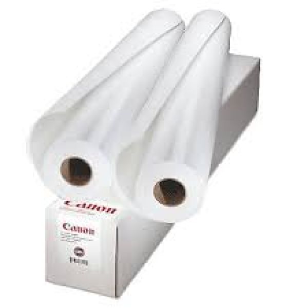 CANON A1 CANON BOND PAPER 80GSM 594MM X 100M BOX OF 2 ROLLS FOR 24 TECHNICAL PRINTERS