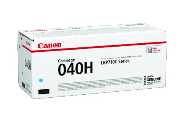 CANON CART040C HIGH CYAN TONER CARTRIDGE 10K TO SUIT LBP712CX