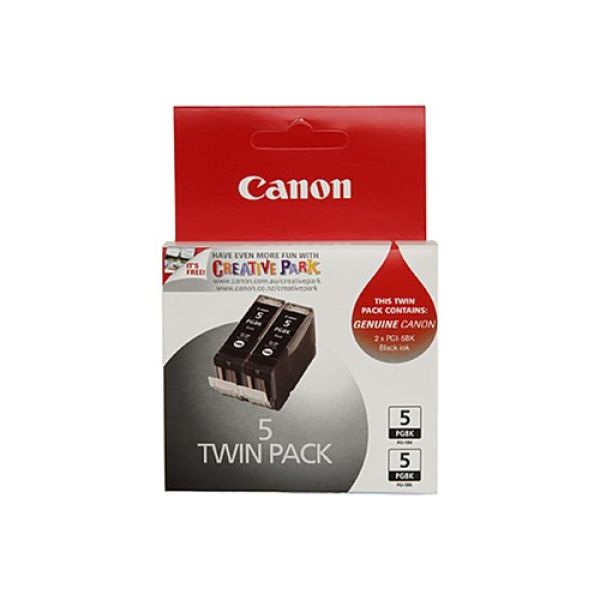 CANON PGI5BK-TWIN BLACK INK TANK 2 PACK