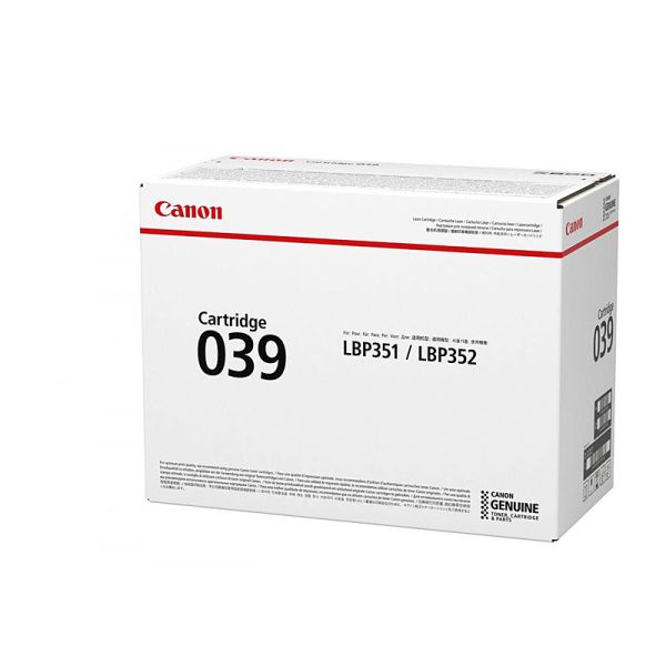 CANON Cartridge039 Black Toner