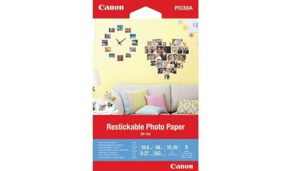 CANON RP-101 RESTICKABLE PHOTO PAPER