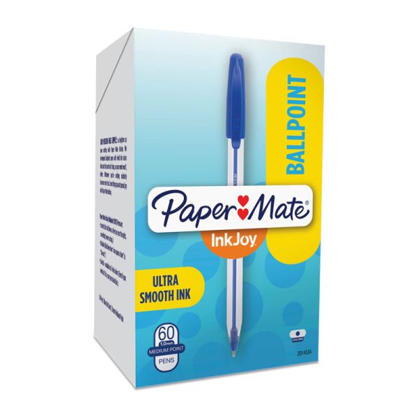 PAPER MATE InkJoy 50ST Ball Pen Blue Box of 60