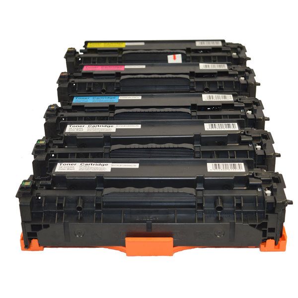 CC530A #304A CART-318CART-418 Series Premium Generic Toner Set PLUS Extra Black