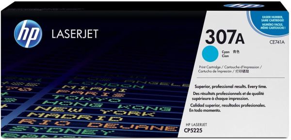 CE741A 307A Cyan Premium Generic Toner Cartridge