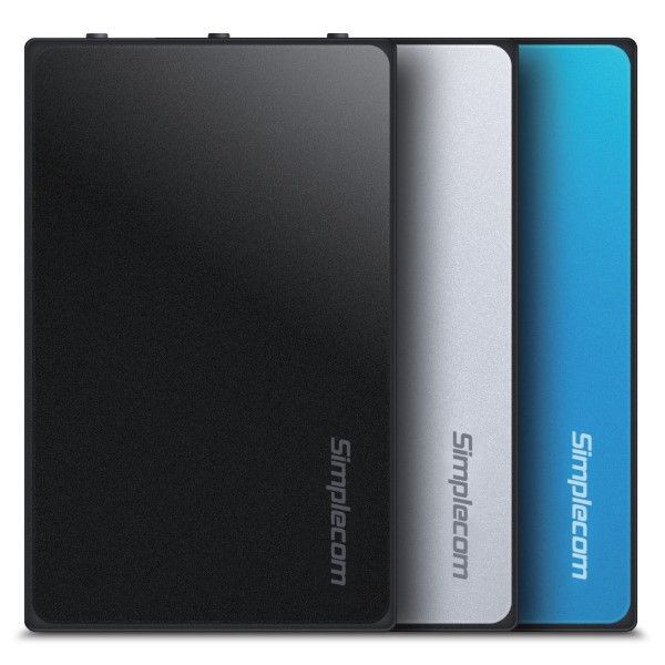Simplecom SE325 Tool Free 3.5 SATA HDD to USB 3.0 Hard Drive Enclosure Black