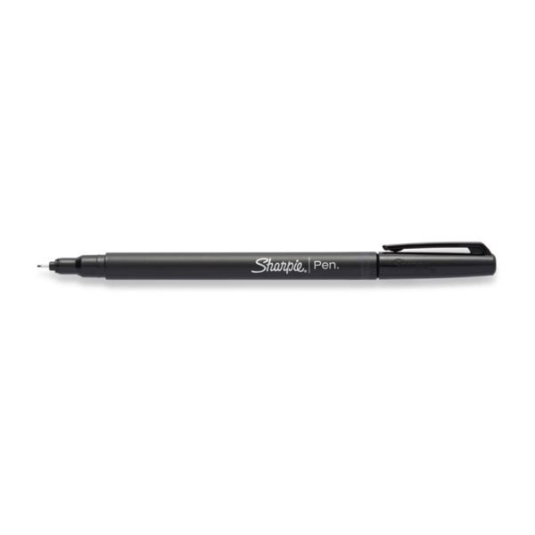 SHARPIE Pen Fineliner Black Box of 12