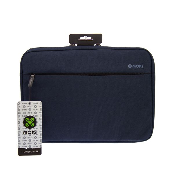 MOKI Transporter Sleeve Navy - Fits up to 13.3 Laptop